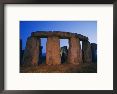 Stonehenge Was Built In Four Stages Beginning Sometime Around 3,100 B.C. by Richard Nowitz Pricing Limited Edition Print image