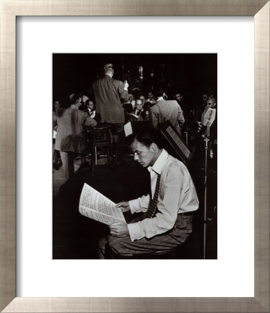 Frank Sinatra by William P. Gottlieb Pricing Limited Edition Print image