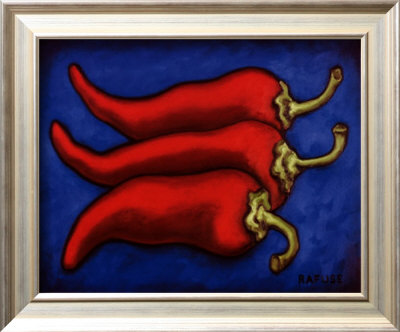 Three Chilli Peppers by Will Rafuse Pricing Limited Edition Print image