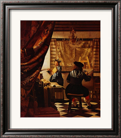 Artist's Studio by Jan Vermeer Pricing Limited Edition Print image