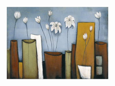 Cityscape Floral I by H. Alves Pricing Limited Edition Print image