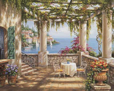 Morning Terrace Ii by Sung Kim Pricing Limited Edition Print image
