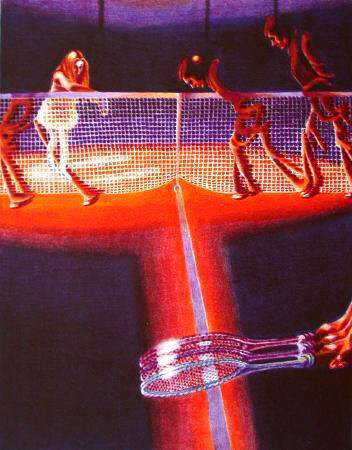 Tennis by Jean-Claude Meynard Pricing Limited Edition Print image