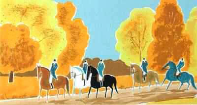 Chevaux Et Cavaliers No. 8 by Serge Lassus Pricing Limited Edition Print image