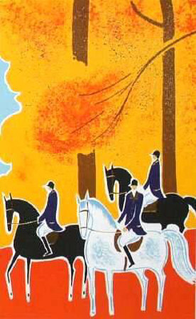 Chevaux Et Cavaliers No. 17 by Serge Lassus Pricing Limited Edition Print image