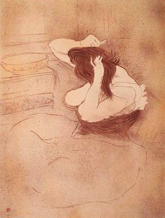 Elles - Femme Qui Se Peigne by Henri De Toulouse-Lautrec Pricing Limited Edition Print image