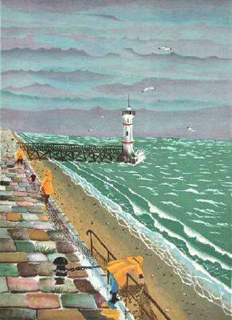 Le Phare by Madeleine La Giraudiere Pricing Limited Edition Print image