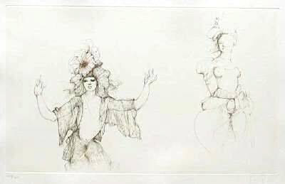 Variations Xi by Leonor Fini Pricing Limited Edition Print image