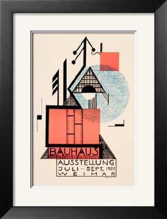 Bauhaus Blue Circle by Rudolf Baschant Pricing Limited Edition Print image