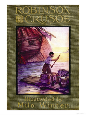 Robinson Crusoe by Milo Winter Pricing Limited Edition Print image