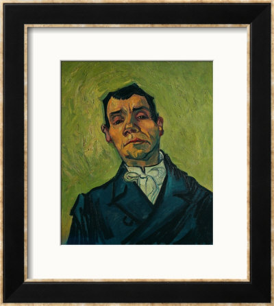 Portrait Of A Man, C.1889-1890 by Vincent Van Gogh Pricing Limited Edition Print image