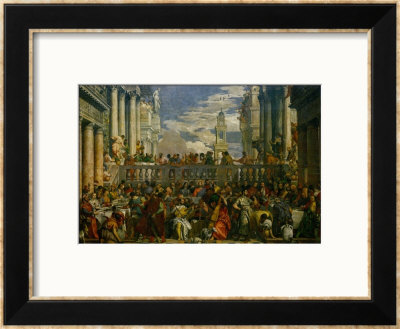 The Wedding At Cana, Photograph Before Restoration by Paolo Veronese Pricing Limited Edition Print image