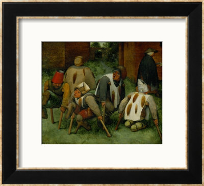 The Mendicants by Pieter Bruegel The Elder Pricing Limited Edition Print image