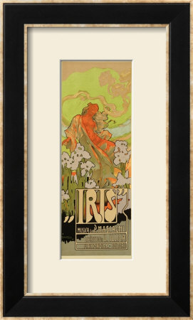 Reproduction Of A Poster Advertising Iris, A Comical Opera, 1898 by Adolfo Hohenstein Pricing Limited Edition Print image