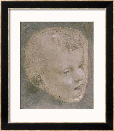 Head Of A Child by Leonardo Da Vinci Pricing Limited Edition Print image