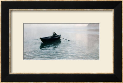 Solitude, Christiana Fjord by Fritz Thaulow Pricing Limited Edition Print image