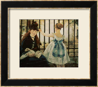 Gare St. Lazare, 1872-3 by Édouard Manet Pricing Limited Edition Print image