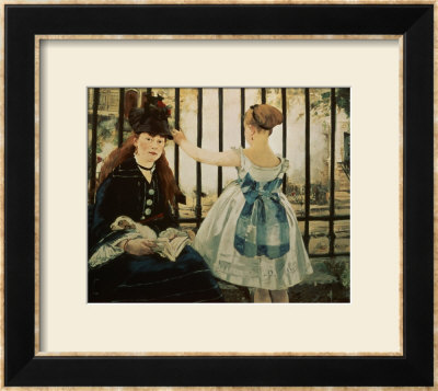 Gare St. Lazare, 1872-3 by Edouard Manet Pricing Limited Edition Print image