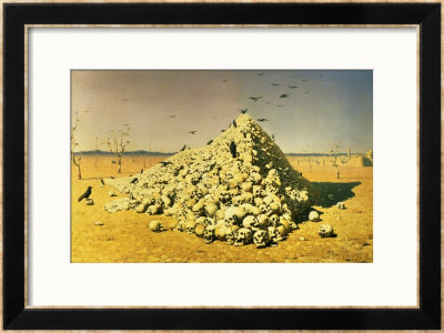 An Allegory Of The 1871 War, 1871 by Vasilij Vereshchagin Pricing Limited Edition Print image