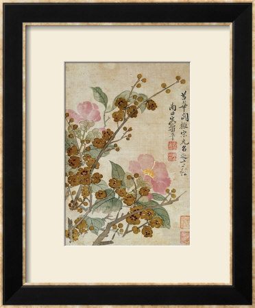 Plum Blossom And Camelias by Yun Shouping Pricing Limited Edition Print image