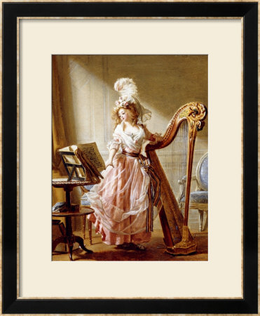 The Music Lesson, 1788 by Michael Garnier Pricing Limited Edition Print image