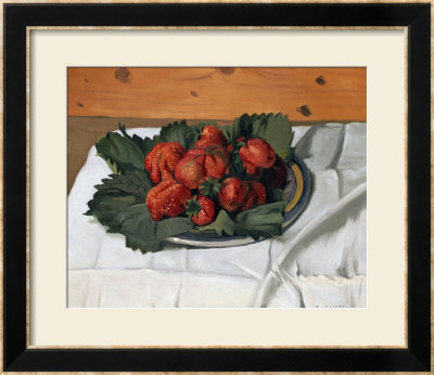 Still Life With Strawberries, 1921 by Felix Vallotton Pricing Limited Edition Print image