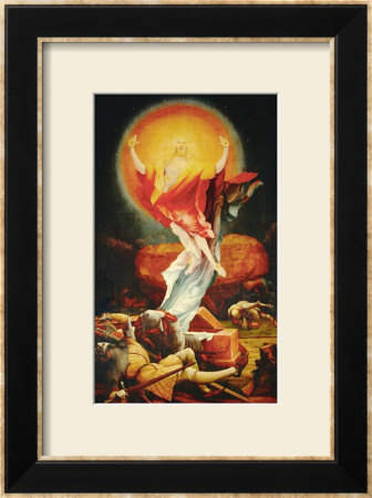 Resurrection, From The Isenheim Altarpiece, Circa 1515 by Matthias Grunewald Pricing Limited Edition Print image