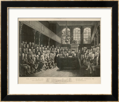 William Pitt (The Younger) Addresses The House Of Commons by Karl Anton Hickel Pricing Limited Edition Print image