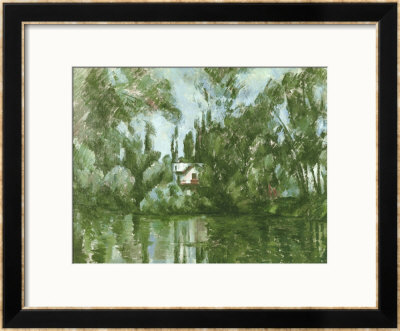 House On The Banks Of The Marne, 1889-90 by Paul Cézanne Pricing Limited Edition Print image