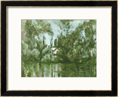 House On The Banks Of The Marne, 1889-90 by Paul Cezanne Pricing Limited Edition Print image