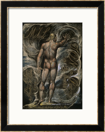Title Page From Milton A Poem by William Blake Pricing Limited Edition Print image