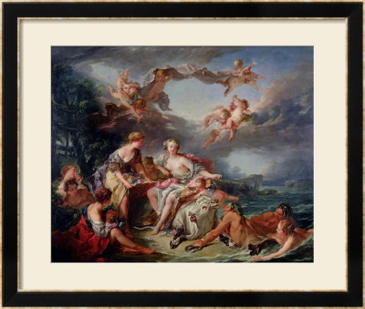 The Rape Of Europa, 1747 by Francois Boucher Pricing Limited Edition Print image