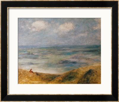 View Of The Sea, Guernsey by Pierre-Auguste Renoir Pricing Limited Edition Print image