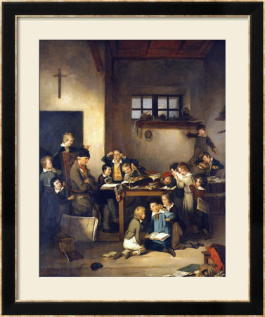 The Sleeping Teacher by Joseph Beaume Pricing Limited Edition Print image