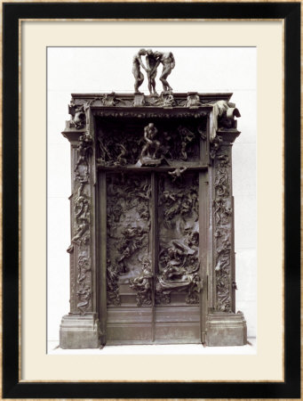 The Gates Of Hell, 880-90 by Auguste Rodin Pricing Limited Edition Print image