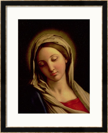 The Madonna by Giovanni Battista Salvi Da Sassoferrato Pricing Limited Edition Print image