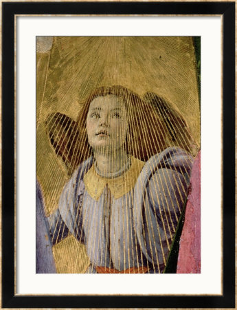 Angel, From The Coronation Of The Virgin, Circa 1488-90 (Detail) by Sandro Botticelli Pricing Limited Edition Print image