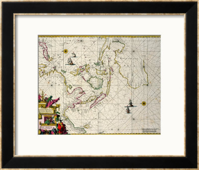 East Indies: Sea And Coastal Chart Extending From Southern India To Japan by Frederick De Wit Pricing Limited Edition Print image