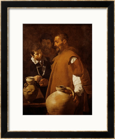 Water-Seller In Sevilla, Spain by Diego Velazquez Pricing Limited Edition Print image