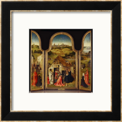 The Adoration Of The Magi (Central Panel) by Hieronymus Bosch Pricing Limited Edition Print image