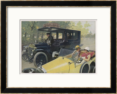 Yesterday And Today by Lucien Sabattier Pricing Limited Edition Print image