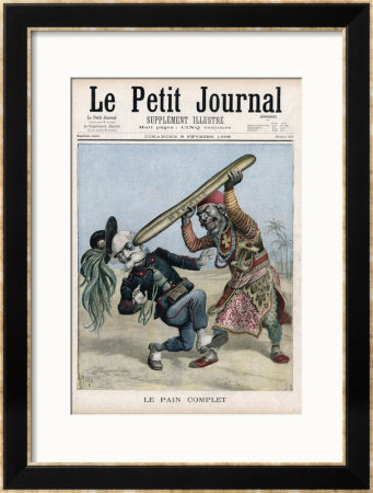 French Comment On Ethiopian Defeat Of Italy by Satire Pricing Limited Edition Print image