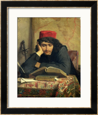 The Reader, 1856 by Ferdinand Heilbuth Pricing Limited Edition Print image