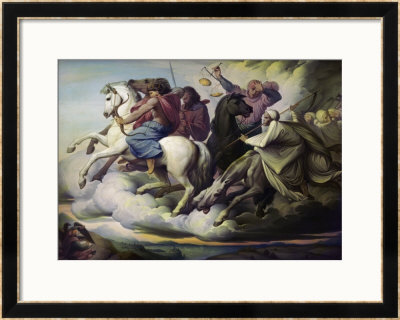 Four Horsemen Of The Apocalypse by Edward Jakob Von Steinle Pricing Limited Edition Print image