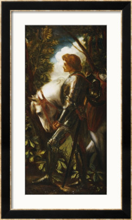 Sir Galahad by George Frederick Watts Pricing Limited Edition Print image