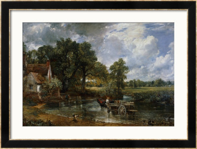 The Hay-Wain (With Willy Lott's Cottage By Flatford Mill), 1821 by John Constable Pricing Limited Edition Print image