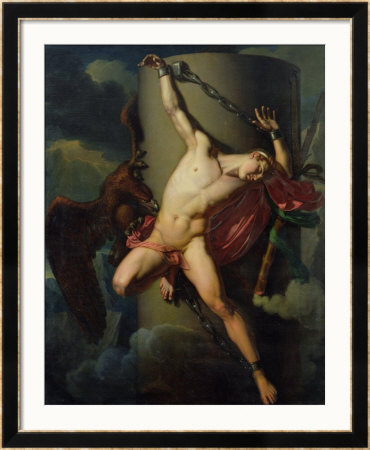 The Torture Of Prometheus, 1819 by Jean-Louis-Cesar Lair Pricing Limited Edition Print image