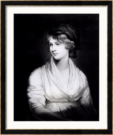 Portrait Of Mary Wollstonecraft Godwin Author Of A Vindication Of The Rights Of Woman by John Opie Pricing Limited Edition Print image