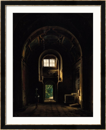 Interior Of The Chapel Of Saint-Philippe In The Eglise Des Feuillants In Paris, 1814 by Louis Jacques Mande Daguerre Pricing Limited Edition Print image