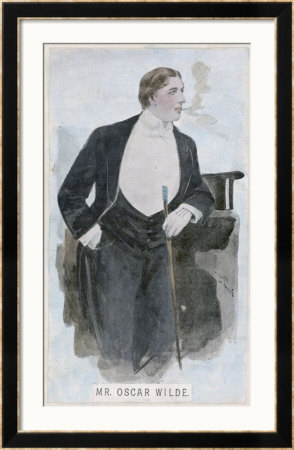 Oscar Wilde At The Height Of His Success by Oliver Paque Pricing Limited Edition Print image